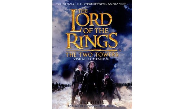 Big image 202204bk011.2    set of 2 visual companion books by jude fisher for the lord of the ring  the two towers  and the return of the king