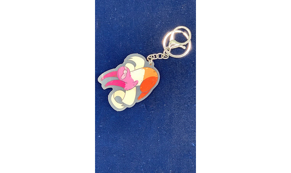 Big image 202208acc032 2   lesbian pride sloth keychain