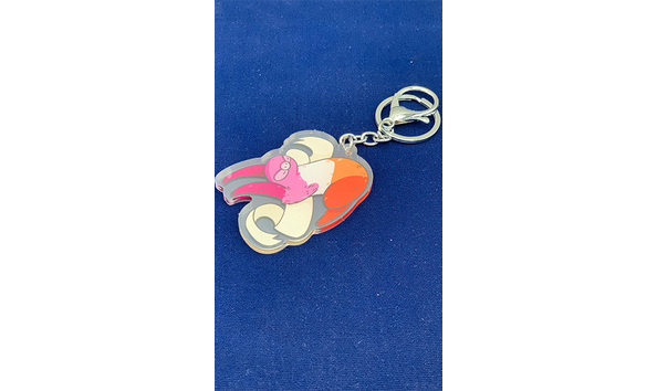 Big image 202208acc032 3   lesbian pride sloth keychain
