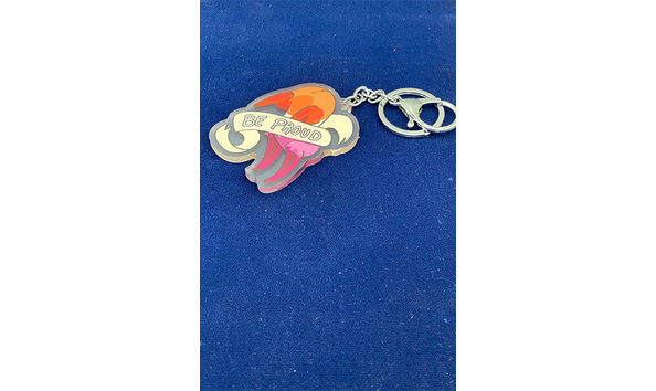 Big image 202208acc032 4   lesbian pride sloth keychain