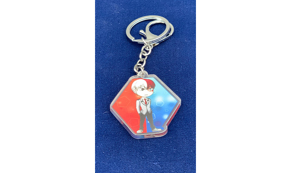 Big image 202208acc026 2   shoto todoroki 2 sided keychain