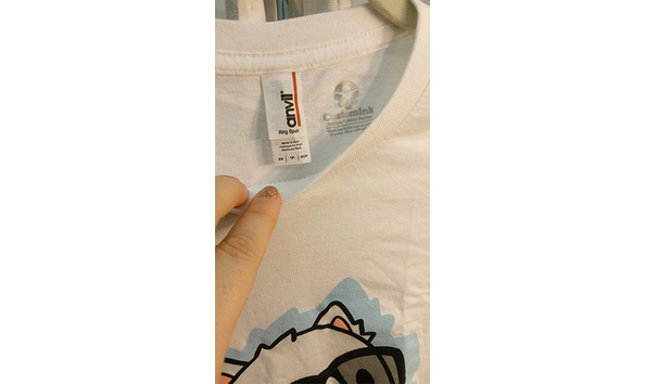 Big image 201909app004 3   white doggo shirt