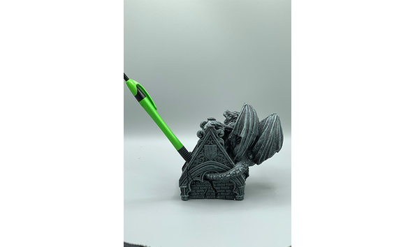Big image 201810stat001 3   gargoyle pen holder 2