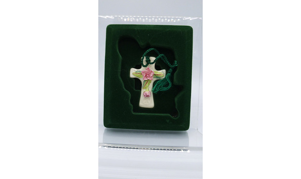 Big image 202009hol001 3   belleek porcelain cross ornament
