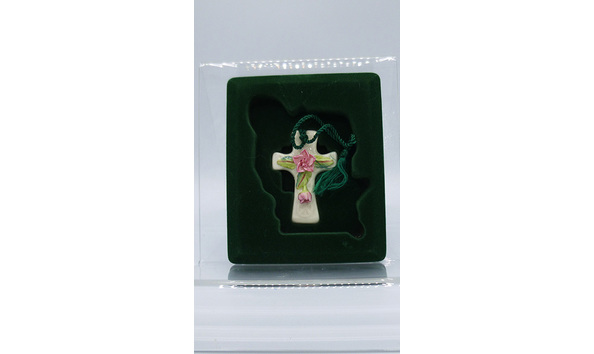 Big image 202009hol001 4   belleek porcelain cross ornament