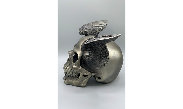 Big image 201810coll001 2   pewter angel wing skull