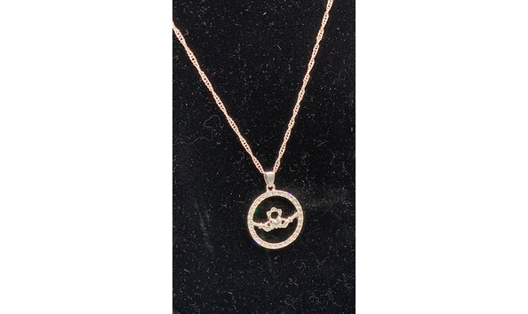 Big image 202306jwy010 3   glencara claddagh heart necklace