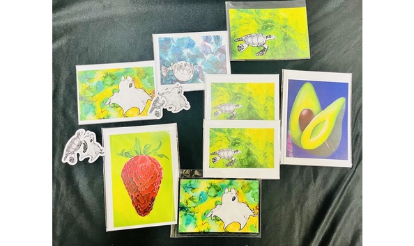 Big image amanda robinson art   cards package