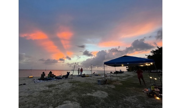 Big image sunset dinner 1