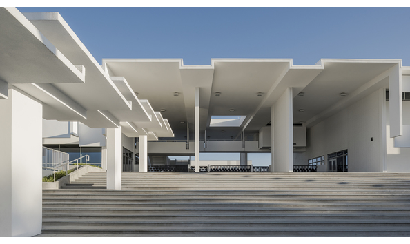Big image sarasota high school paul rudolph addition  2015 restoration by architect jonathan parks  photo by esto