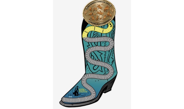 Big image sa  53 rodeo cribbage board