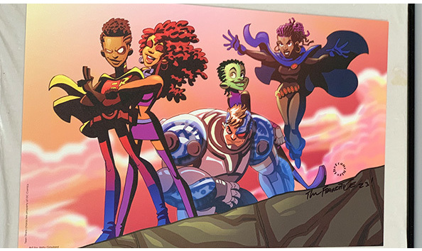 Big image 202311art032   black teen titans print