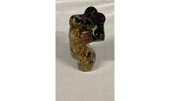 Big image 202308art022 4   goddess torso   gold with recycled resin