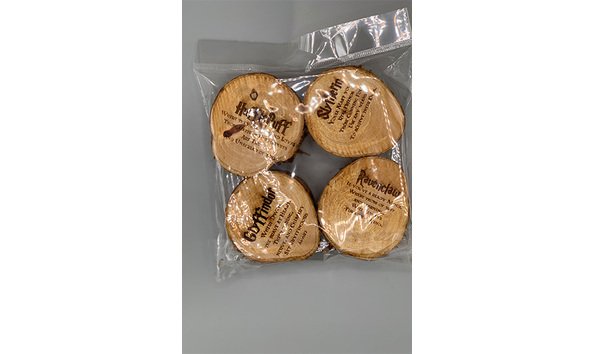 Big image 202211decor007   harry potter houses wood burnings