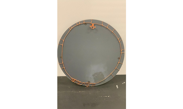 Big image 202308decor002 3   wire wrapped mirror