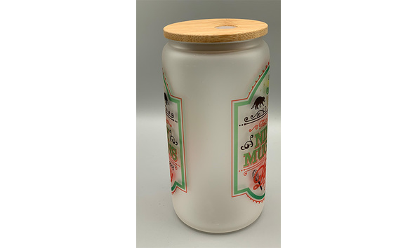 Big image 202211hware001 4   ninny muggins frosted glass with bamboo lid