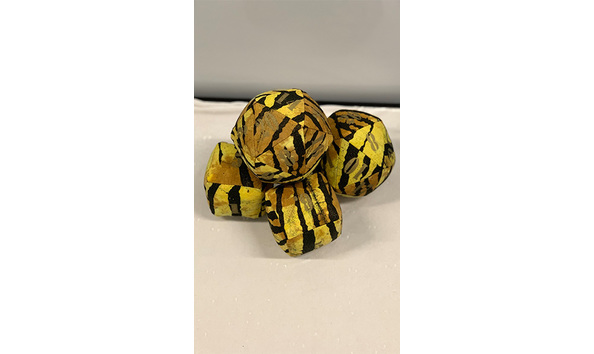 Big image 202307game002   4 leopard print stuffed rpg dice