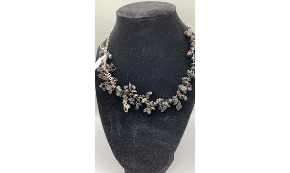 Big image 202304jwy002   black onyx or tourmaline and unicorn necklace