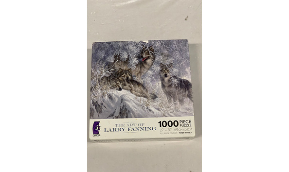 Big image 202309puz001   crystal morning grey wolves 1000 piece puzzle