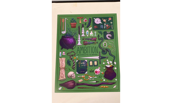 Big image 202311art064 4   harry potter 4 house themed prints