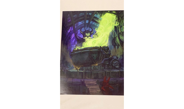 Big image 202311art038   wizard house interior print