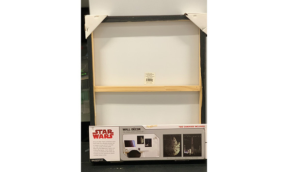 Big image 202311decor006 2   star wars 2 piece wall decor set