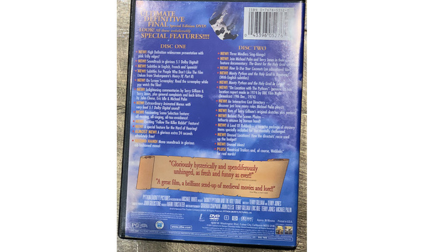 Big image 202301dvd003 2   monty python s holy grail se dvd