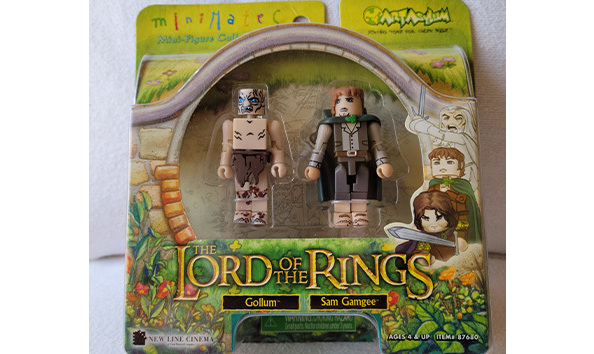 Big image 202209toy005   lotr gollum   samwise gamgee minimates nip