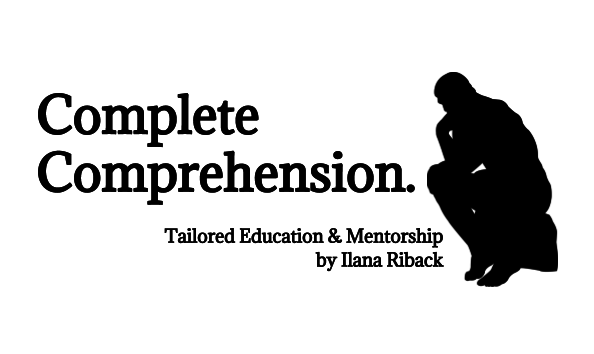 Big image complete comprehension logo   ilana riback