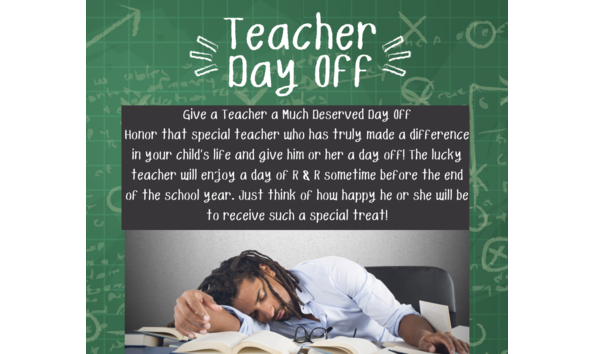 Big image teacher day off