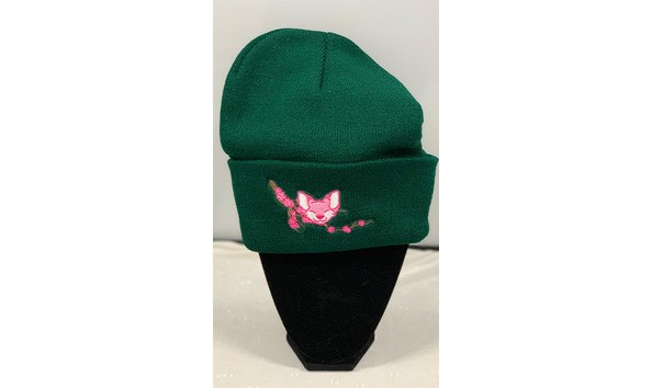 Big image 202309acc002   fox   cherry blossom beanie hat