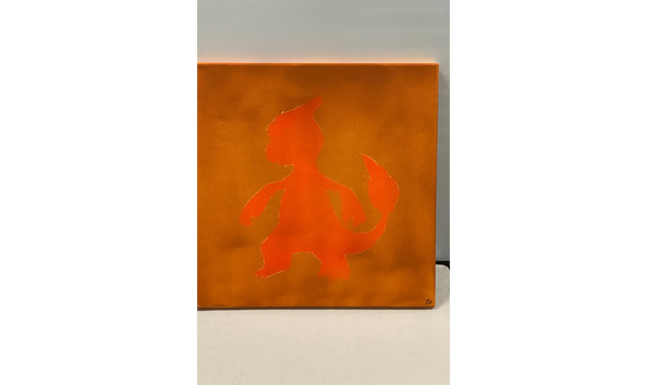 Big image 202311art016   pok mon charizard canvas