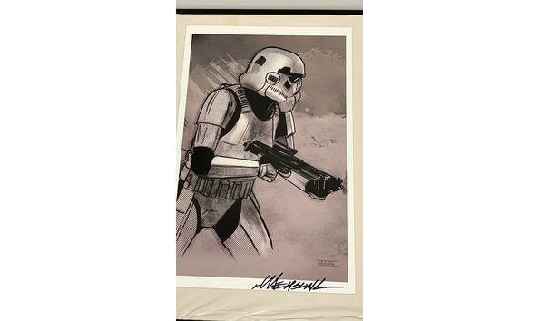 Big image 202311art063   star wars storm trooper print