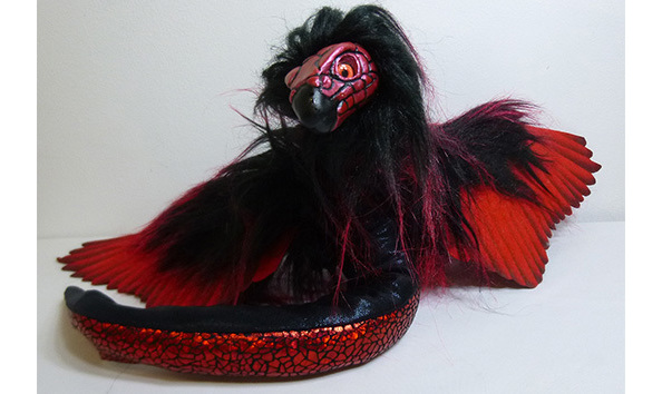 Big image 201904coll004   red   black poseable serpent