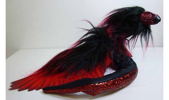 Big image 201904coll004 2   red   black poseable serpent