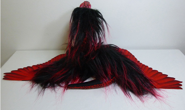 Big image 201904coll004 5   red   black poseable serpent