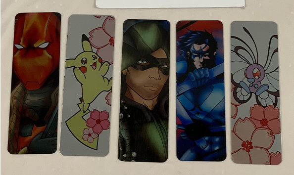 Big image 202311stat005   5 comics   pok mon metal bookmarks