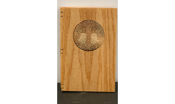 Big image 202308stat001 2   sacred symbol wood hand bound book