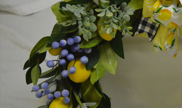 Big image lemon wreath