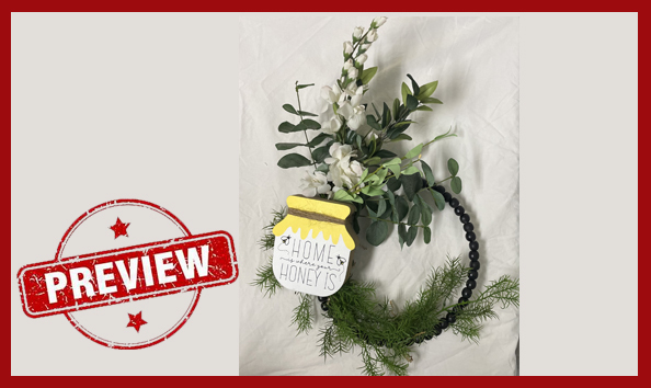 Big image honey bee basket 11