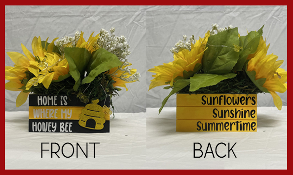 Big image honey bee basket 12