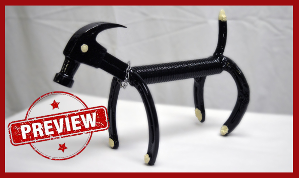 Big image dog garden art 3