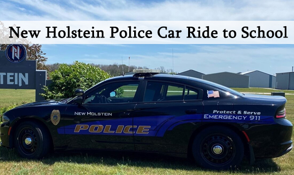 Big image new holstein police car ride to school3