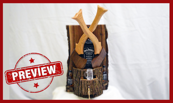 Big image black walnut whiskey display preview