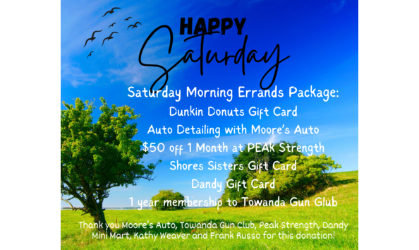 Big image saturday morning errands package