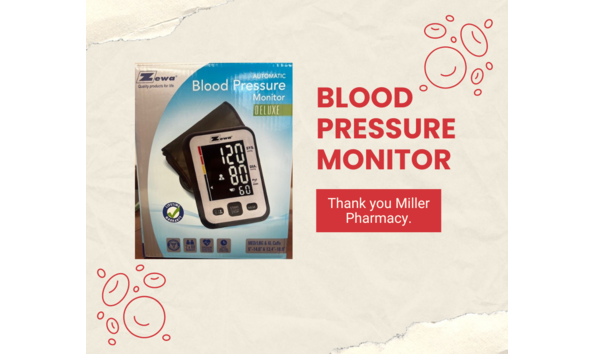 Big image blood pressure monitor