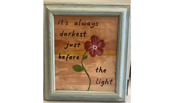 Big image before the light