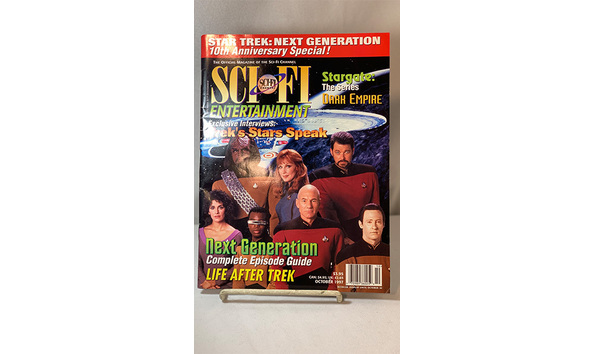 Big image 202302coll005   sci fi magazine st tng 10th anniversary