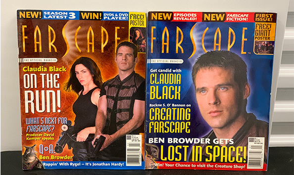 Big image 202404mag001   farscape vol 1   2 collector magazines