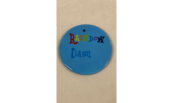 Big image 202308decor001   rainbow dash ornament